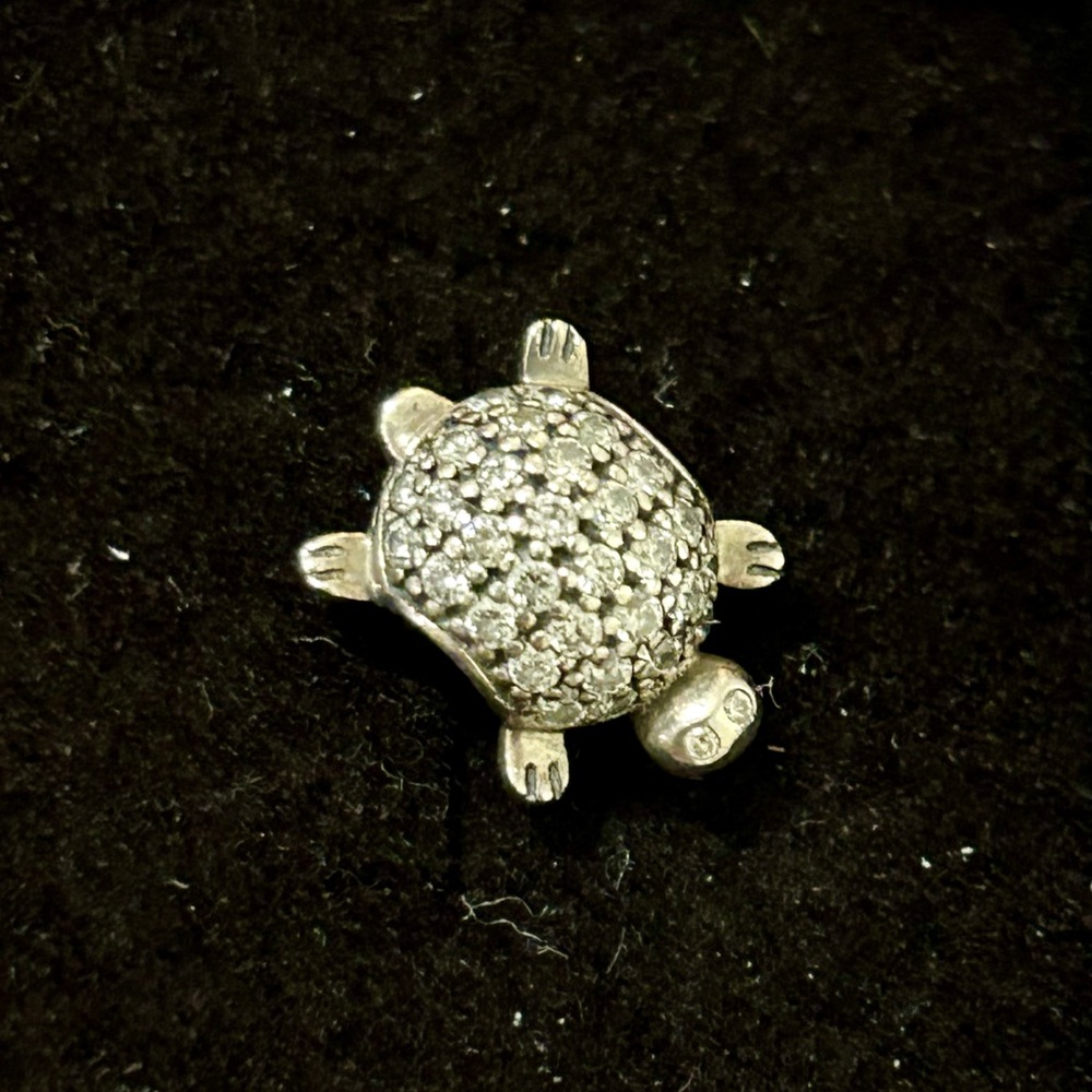 Authentic PANDORA Turtle ALE  - Charm Retired